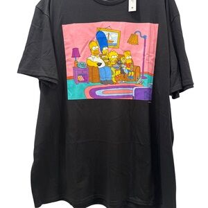 The Simpsons Black T-Shirt